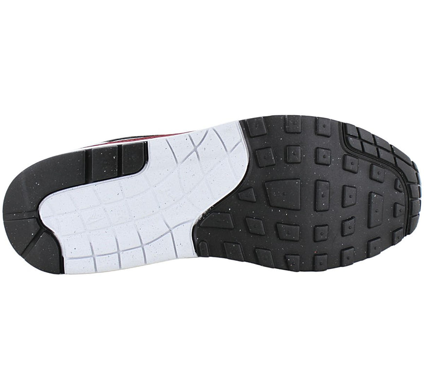 Nike Air Max 1 - Herren Sneakers Schuhe Weiß-Rot FD9082-106