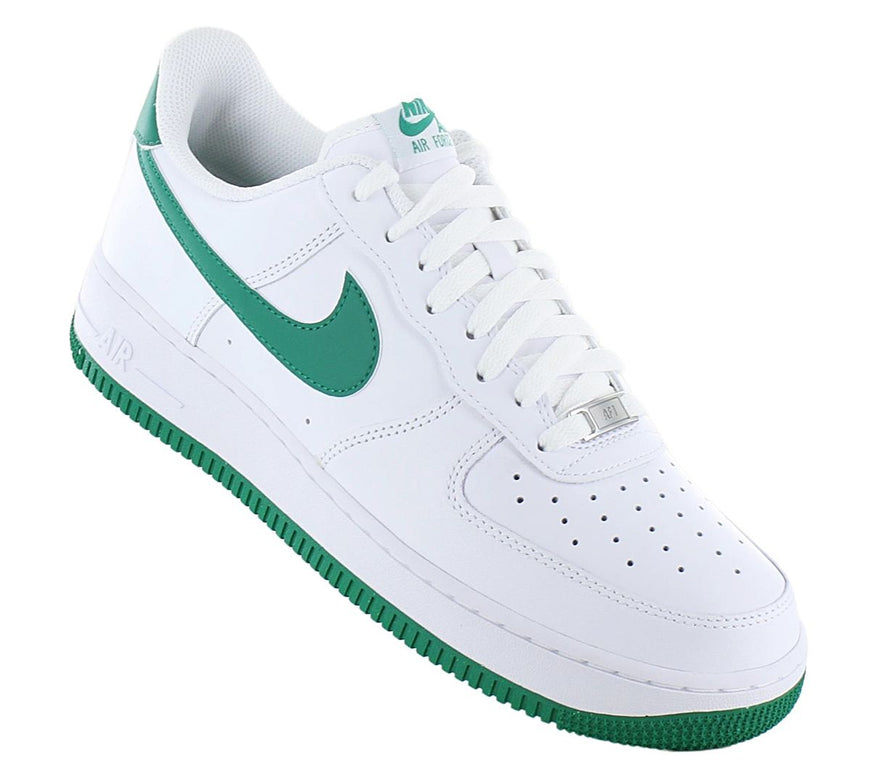 Nike Air Force 1 Low 07 - Heren Sneakers Schoenen Wit-Groen FJ4146-102