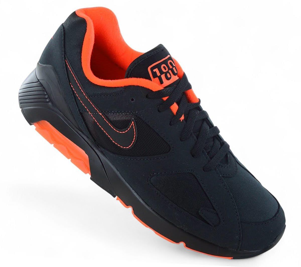 NEW Nike Air Max 180 Hyper Crimson Orange Black FJ9259 002 Men’s Size 8 FJ9259-002 Nike Air 180 Black and Hyper Crimson (Men main image 3