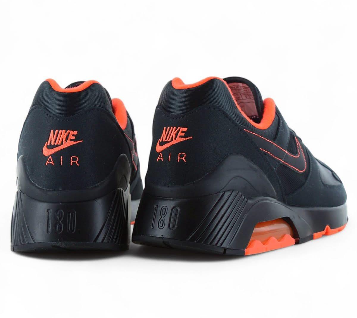 Nike Air Max 180 - Black Hyper Crimson - Herren Schuhe Sneakers Schwarz FJ9259 - 002 - Brandstyle24