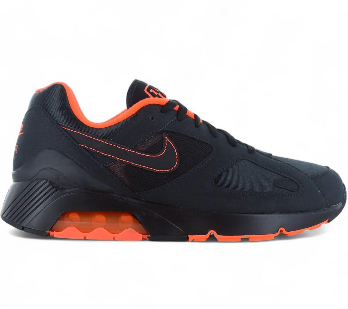 Nike Air Max 180 - Black Hyper Crimson - Herren Schuhe Sneakers Schwarz FJ9259 - 002 - Brandstyle24