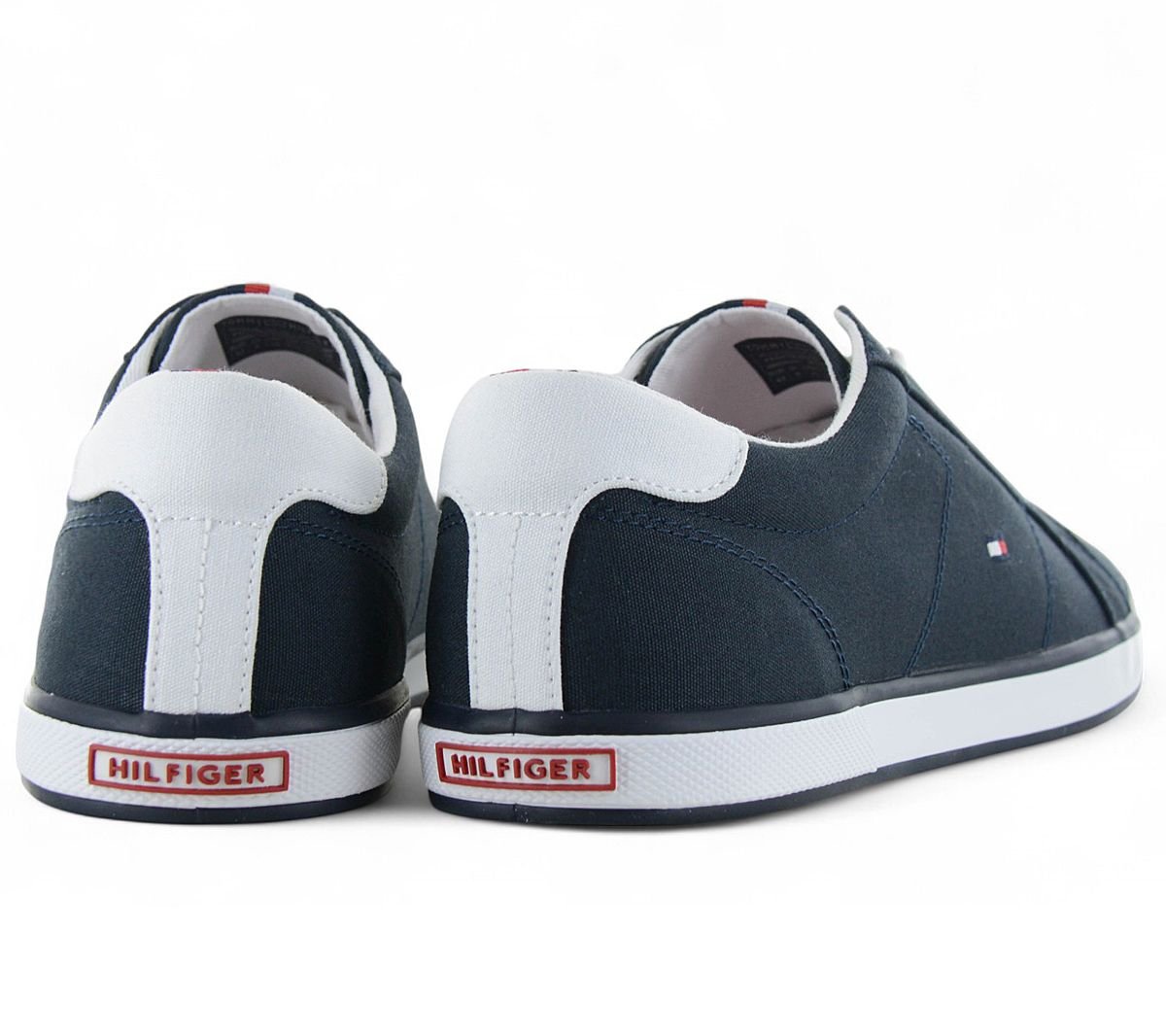 Tommy Hilfiger Harlow - Herren Sneakers Schuhe Canvas Blau FM0FM00596 - 403 - Brandstyle24