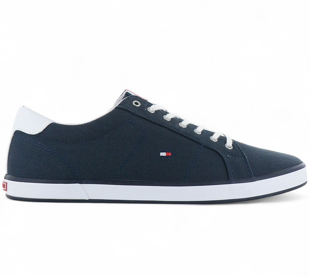 Tommy Hilfiger Harlow - Herren Sneakers Schuhe Canvas Blau FM0FM00596 - 403 - Brandstyle24