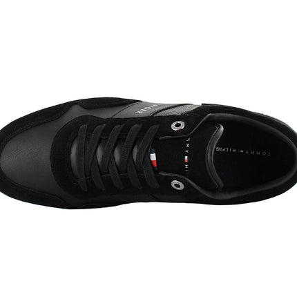 Tommy Hilfiger Iconic Leather Suede - Zapatillas Hombre Negro FM0FM00924-403