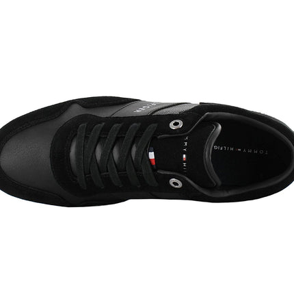 Tommy Hilfiger Iconic Leather Suede - Zapatillas Hombre Negro FM0FM00924-990