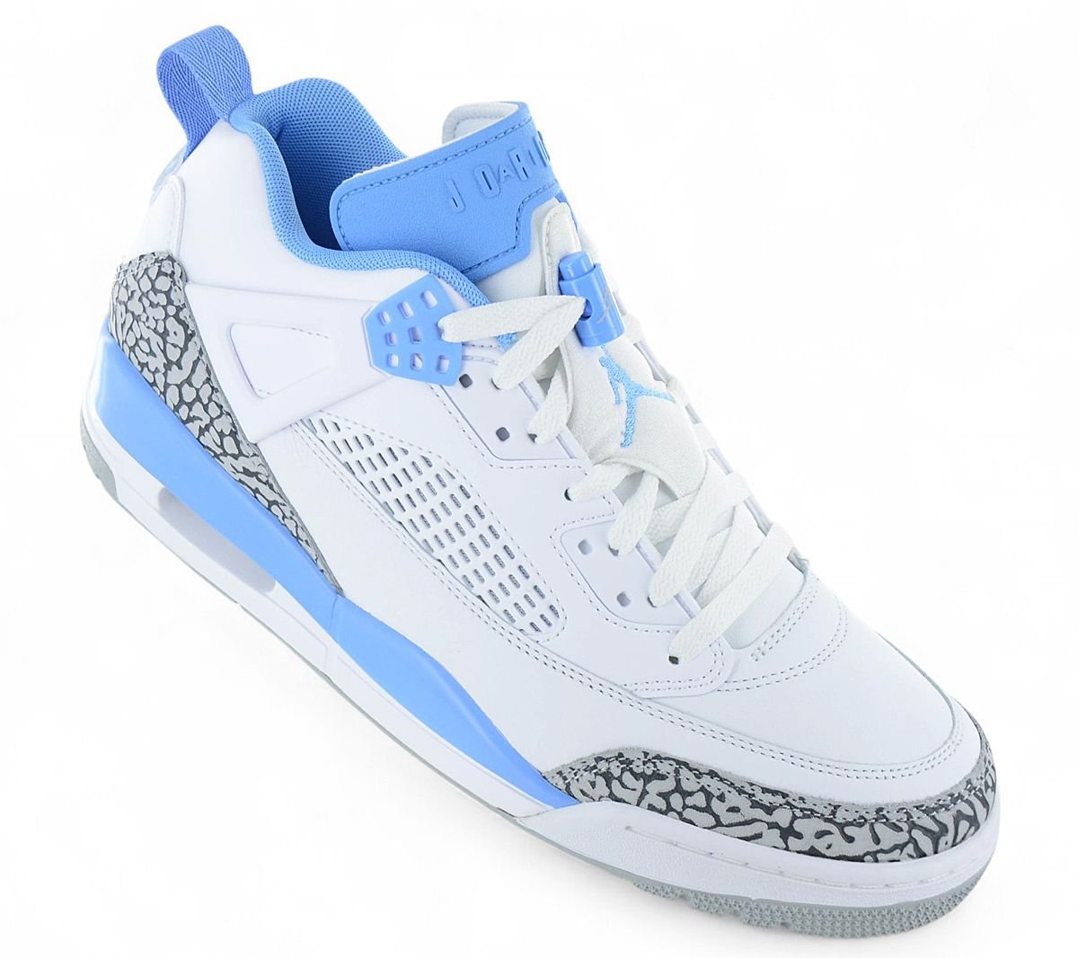 Air JORDAN Spizike Low UNC Baskets de basketball pour hommes blanche