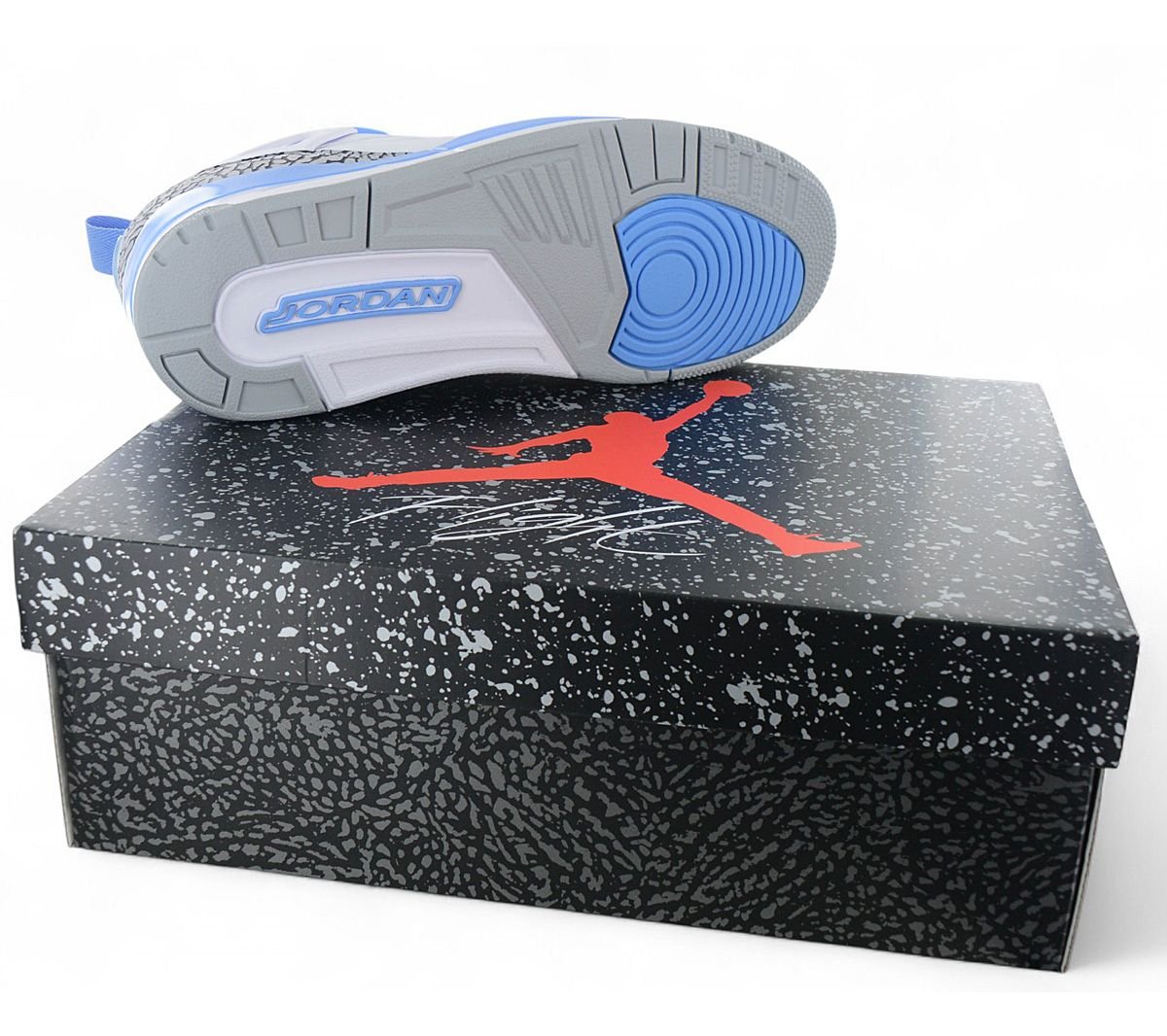 Air JORDAN Spizike Low UNC - Herren Sneakers Basketball Schuhe Weiß FQ1759 - 141 - Brandstyle24