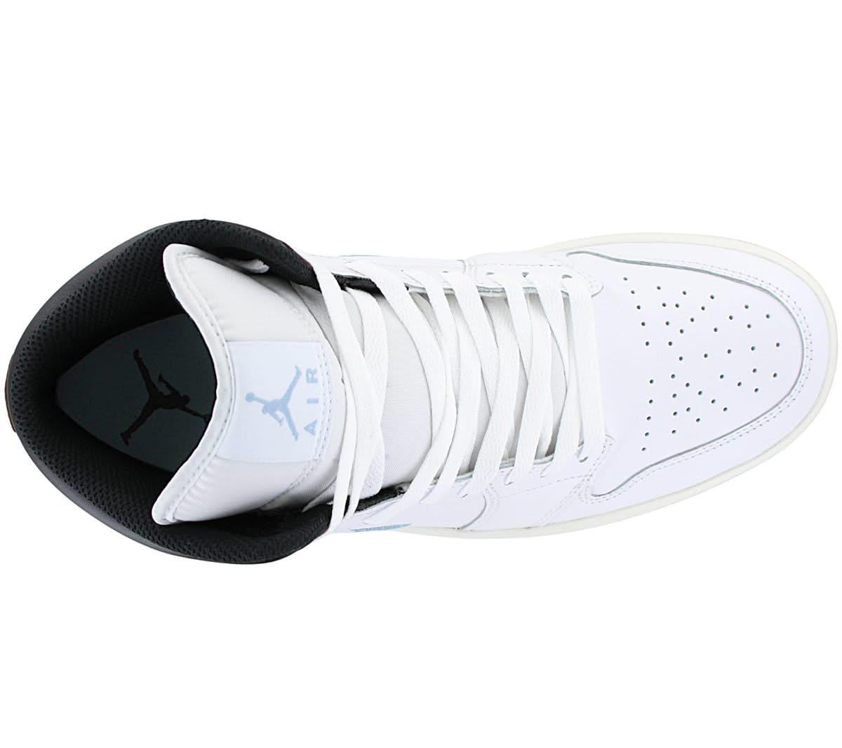 Air Jordan 1 Mid SE - Herren Sneakers Basketball Schuhe Leder Weiß FQ7831 - 142 - Brandstyle24