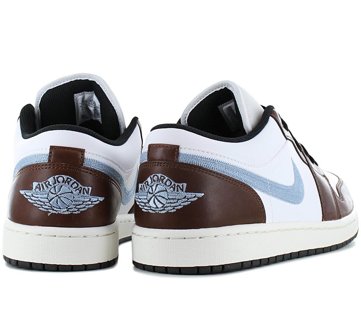 Air Jordan 1 Low SE - Herren Sneakers Schuhe Leder Weiß - Braun FQ7832 - 142 - Brandstyle24