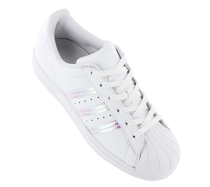 adidas Originals Superstar J - Scarpe da ginnastica Bianche FV3139