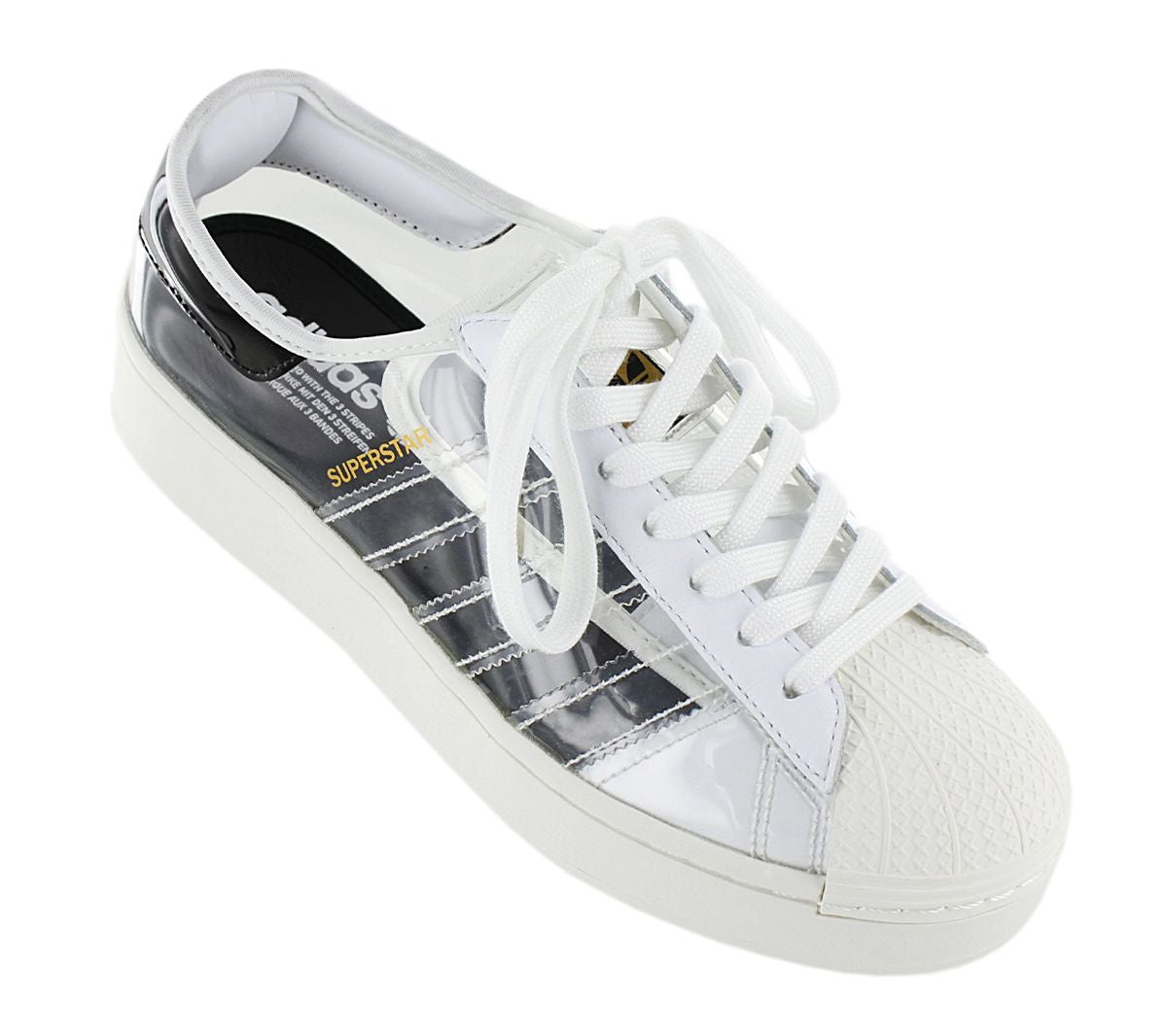 adidas Originals Superstar Bold W - Damen Schuhe Weiß - Transparent FV336 - Brandstyle24