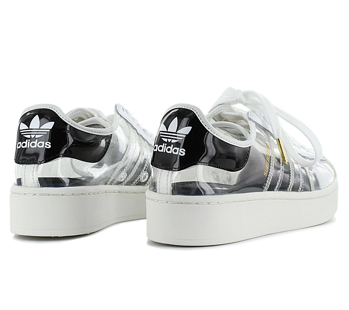 adidas Originals Superstar Bold W - Damen Schuhe Weiß - Transparent FV336 - Brandstyle24