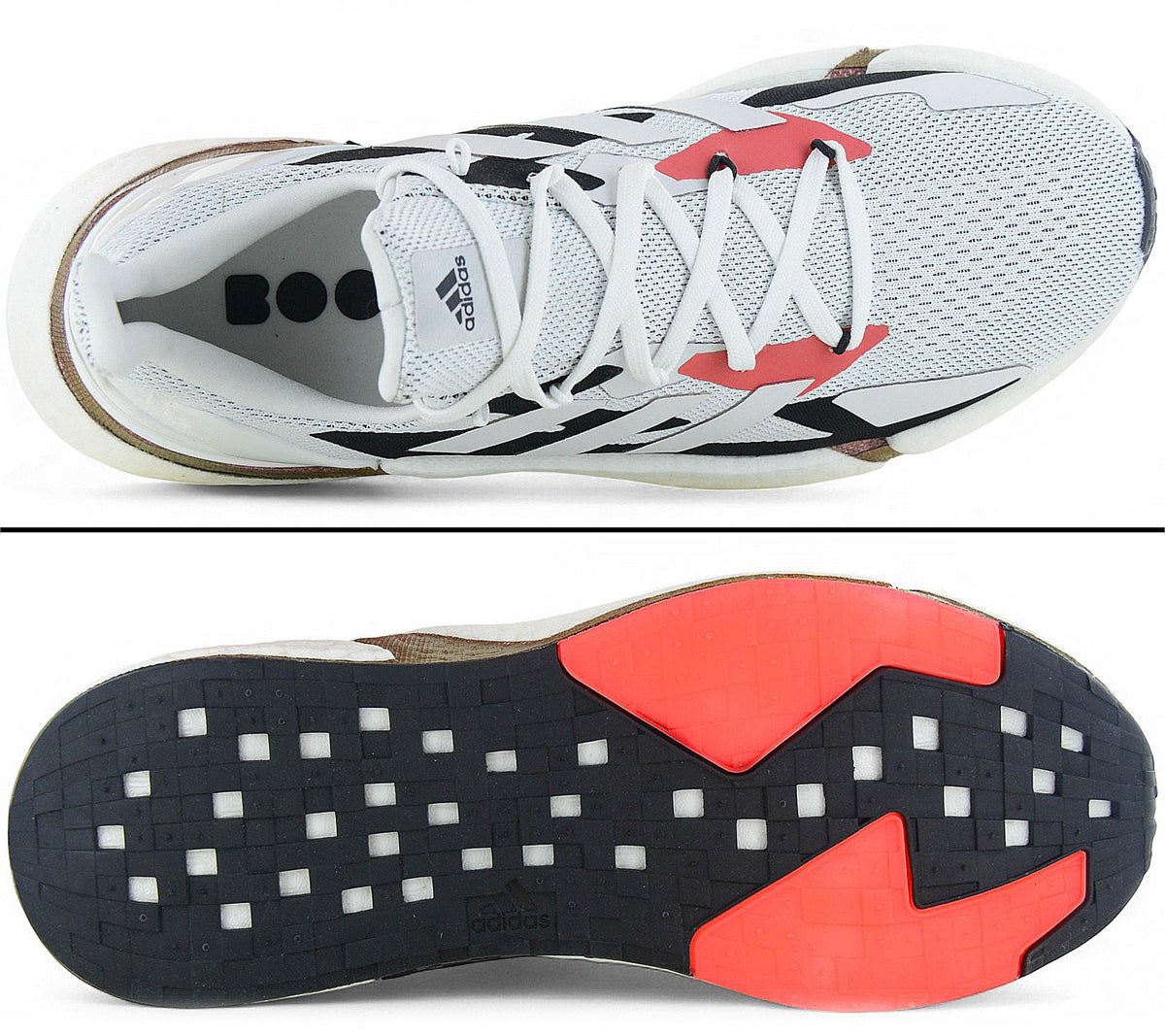 Adidas Mens 11 X9000L4 Running Shoes Sneaker Boost White‎ Black Trainers FW8388 ADIDAS X9000L4 FW8388 BOOST WHITE COPPER MEN main image 3