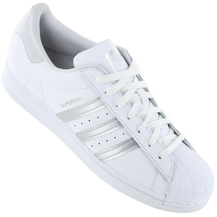 adidas Superstar - Baskets Chaussures Cuir Blanc FX2329