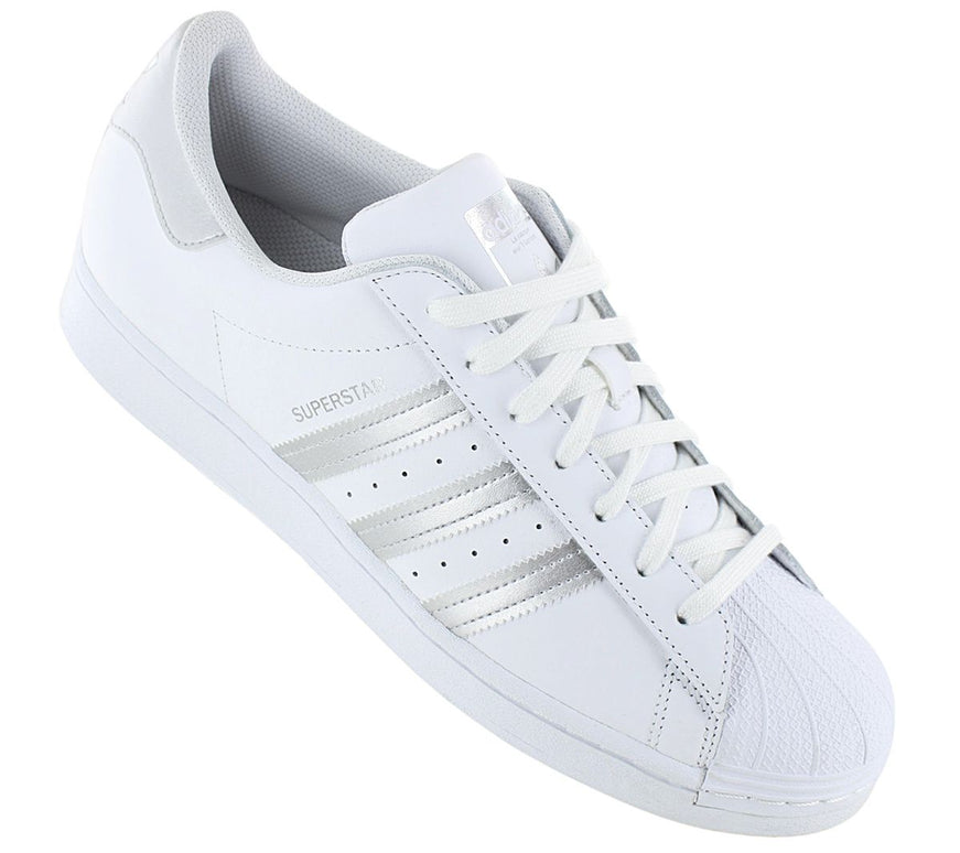 adidas Superstar - Zapatillas Zapatos Cuero Blanco FX2329