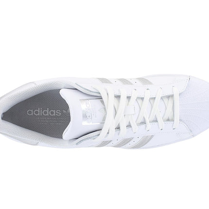 adidas Superstar - Baskets Chaussures Cuir Blanc FX2329