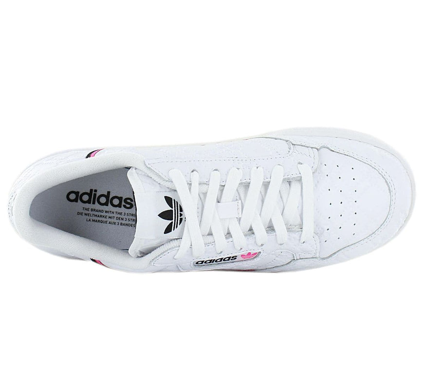 adidas Originals Continental 80 W - Damen Schuhe Leder Weiß FX5415
