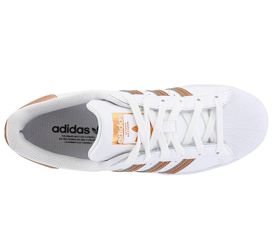 adidas Superstar W - Damen Sneakers Schuhe Weiß FX7484