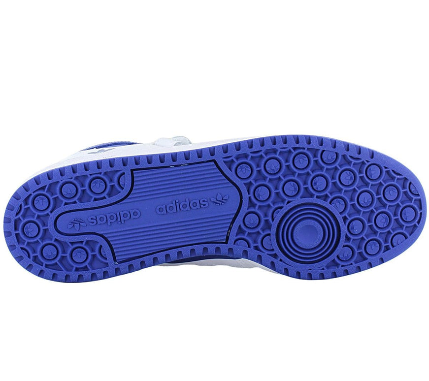 adidas Originals Forum Mid - Zapatillas Hombre Cuero Blanco-Azul FY4976