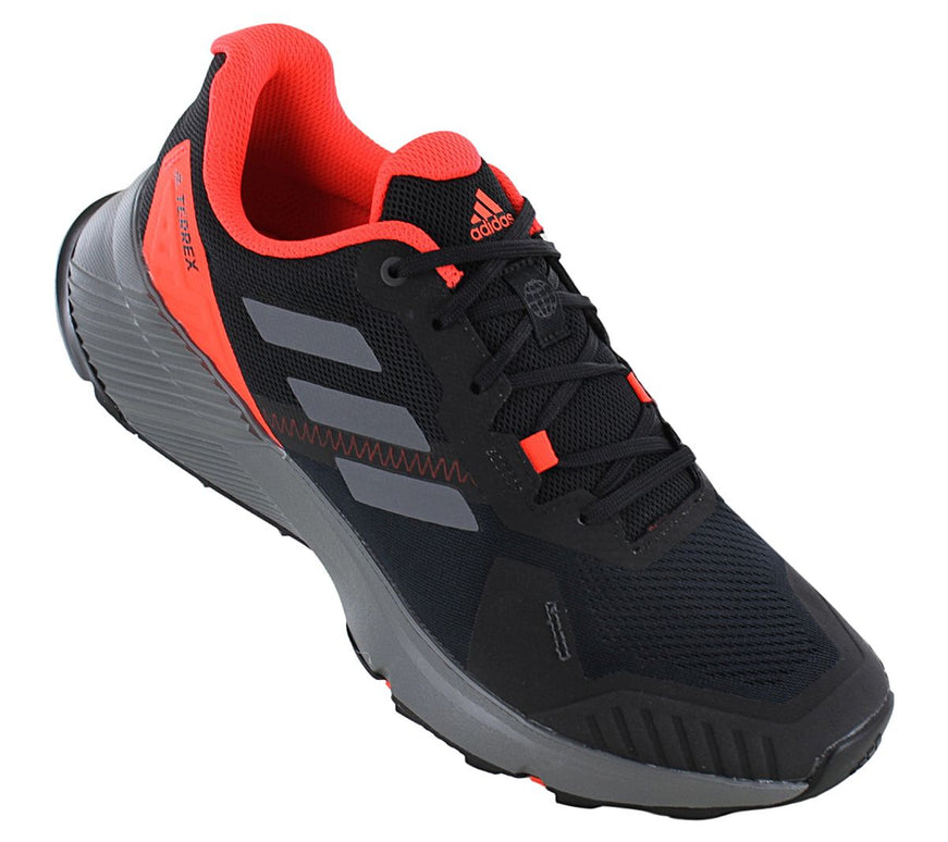 adidas TERREX Soulstride - Herren Trail-Running Schuhe Schwarz FY9214