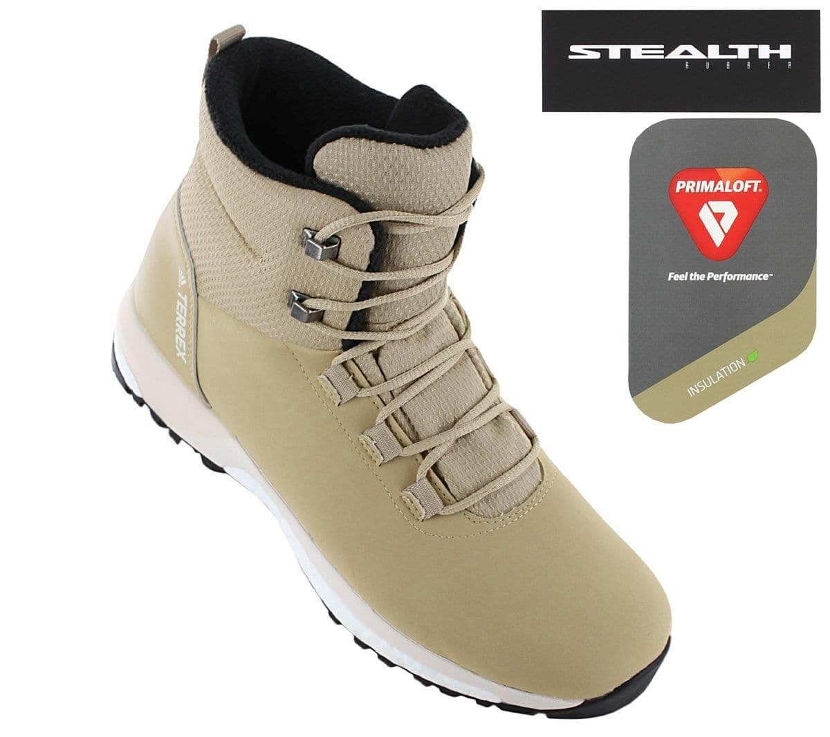 adidas TERREX Pathmaker Rain.RDY W - Damen Wanderschuhe Trekking Boots Stiefel Beige FZ3007 - Brandstyle24