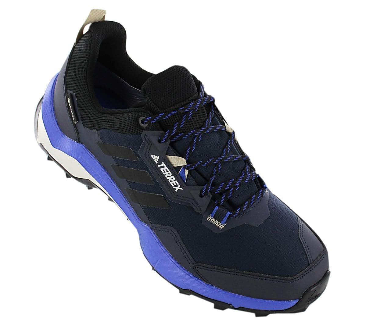 adidas TERREX AX 4 GTX - GORE - TEX - Herren Wanderschuhe Blau - Schwarz FZ3286 - Brandstyle24