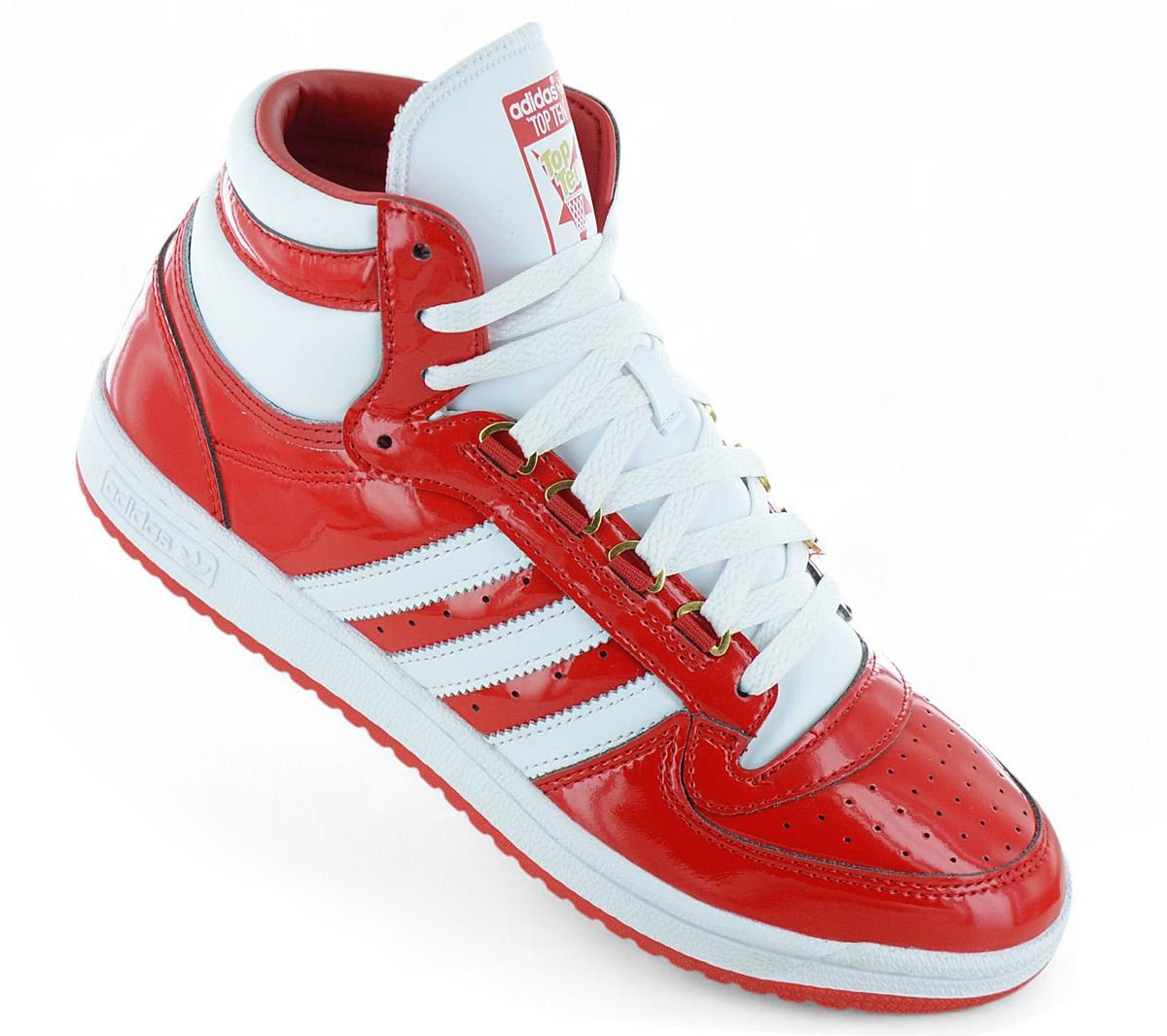 adidas Originals TOP TEN RB - Herren Sneakers Schuhe Rot - Weiß FZ6193 - Brandstyle24