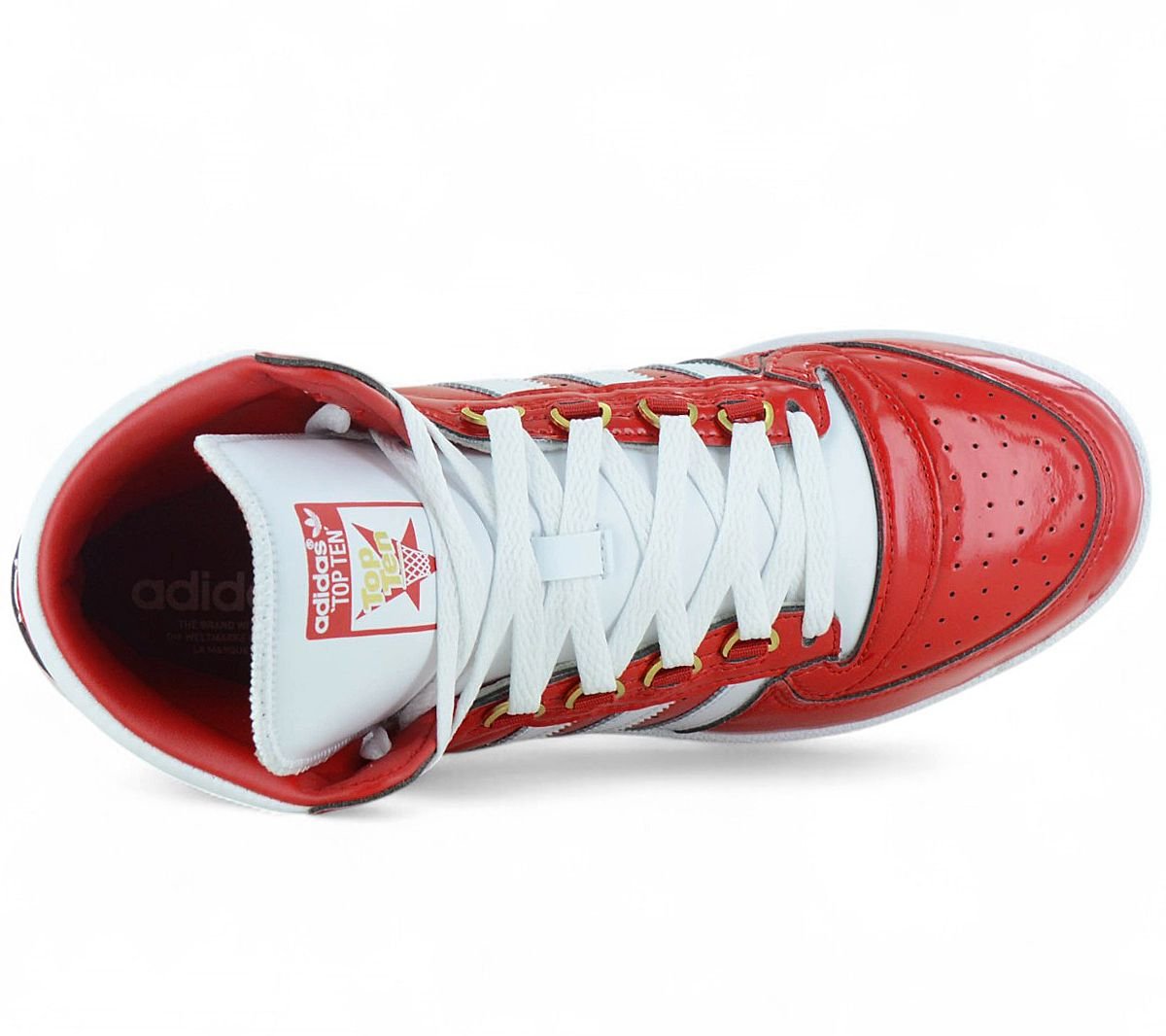adidas Originals TOP TEN RB - Herren Sneakers Schuhe Rot - Weiß FZ6193 - Brandstyle24