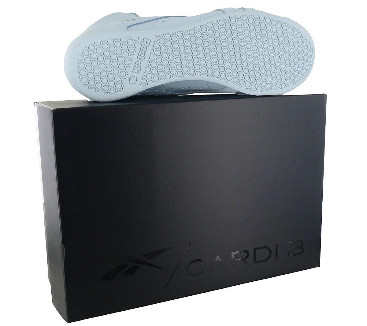 Reebok x Cardi B - Freestyle F/S Hi - Damen Sneakers Schuhe Blau GV6615 - Brandstyle24