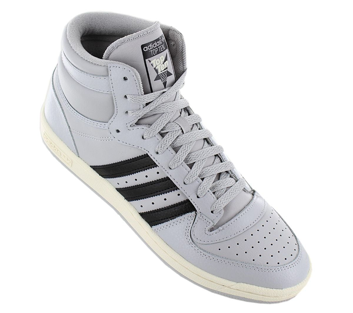 adidas Originals TOP TEN RB - Herren High - Top Schuhe Leder Grau GV6633 - Brandstyle24