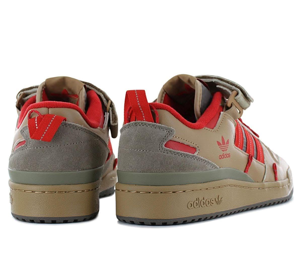 adidas Originals Forum 84 Camp Low - Cardboard Scarlet - Herren Sneakers Schuhe Leder Braun GV6785 - Brandstyle24