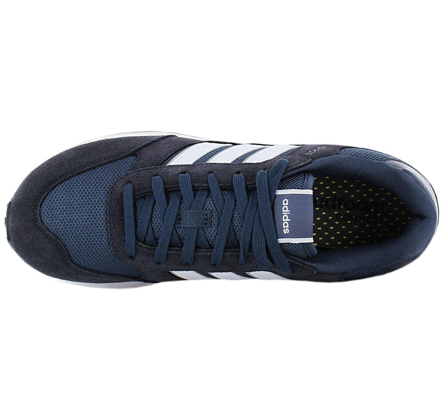 adidas Run 80s - Men's Retro Shoes Navy Blue GV7303