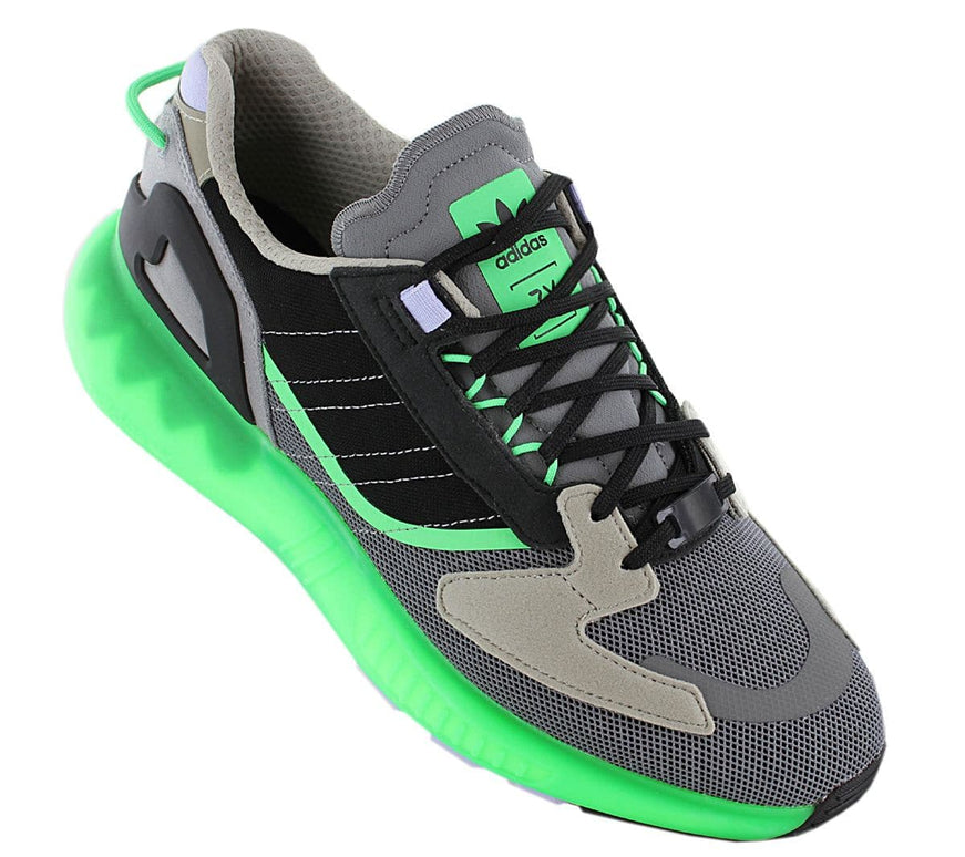 adidas Originals ZX 5K BOOST - Zapatillas Hombre Gris-Verde GV7701
