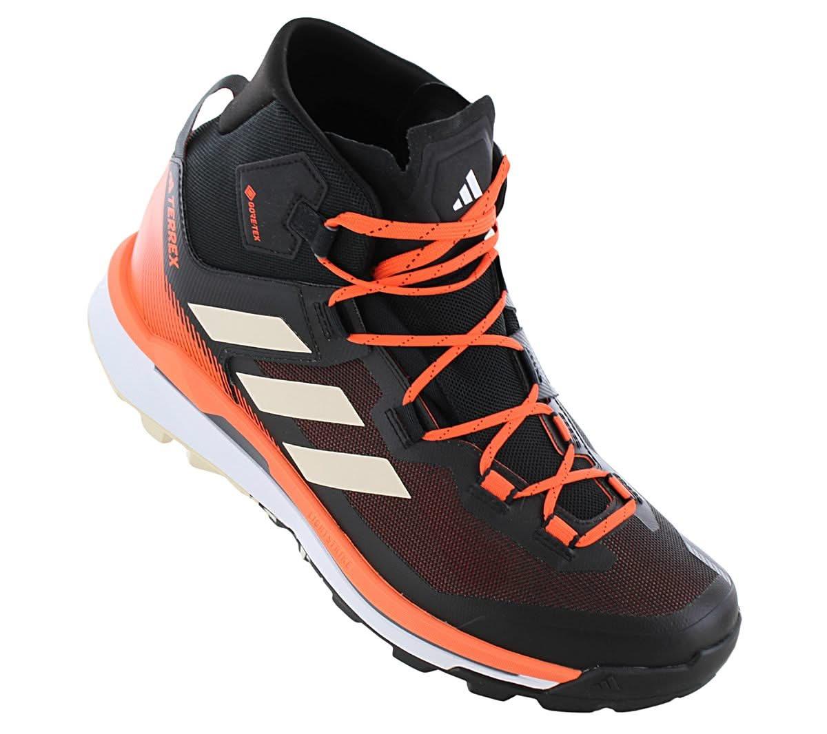 adidas TERREX Skychaser Tech Mid GTX - GORE - TEX - Herren Wanderschuhe Schwarz GV9034 - Brandstyle24