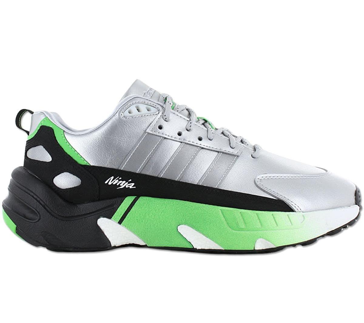 adidas x Kawasaki Ninja - ZX 22 Boost - Herren Schuhe Silber GW2125 - Brandstyle24