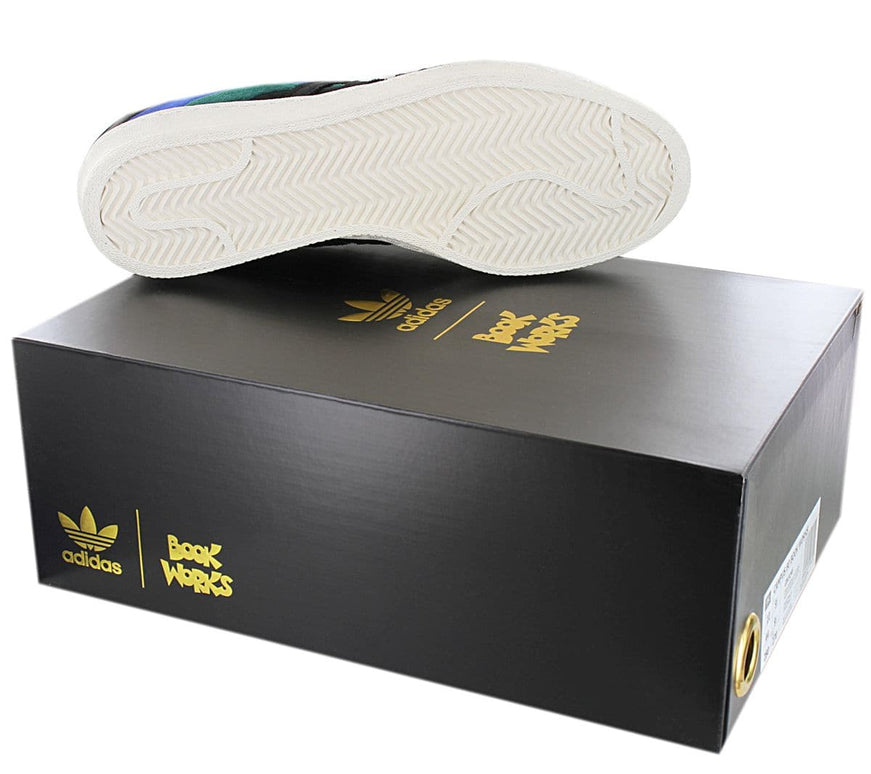 adidas x Book Works - Campus 80 - Heren Sneakers Schoenen Zwart GW3246