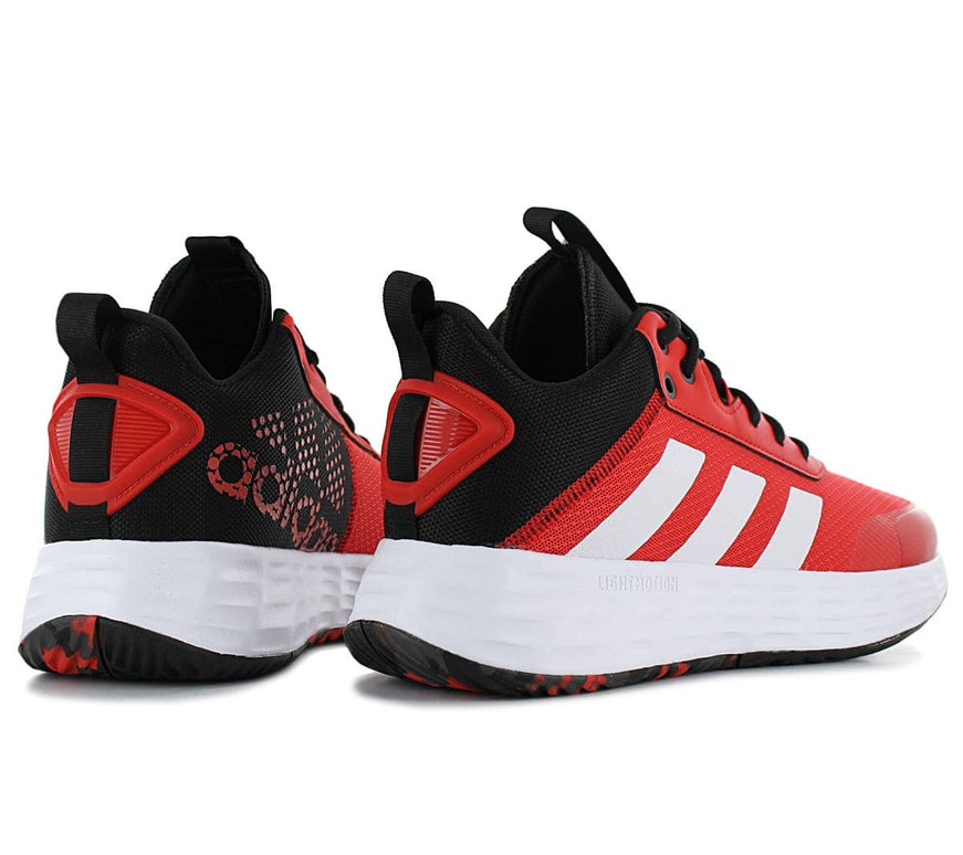 adidas Own-the-Game 2.0 - Heren Basketball Schuhe Sneaker Rot GW5487