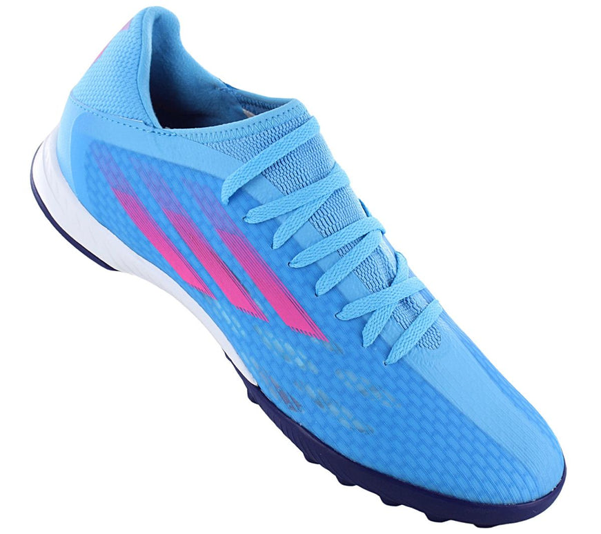 adidas X Speedflow 3 TF Turf - Chaussures de football pour hommes Gazon artificiel Bleu GW7508