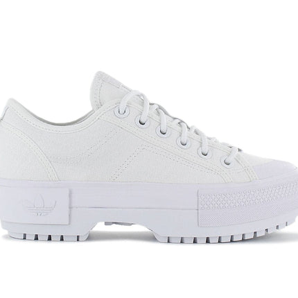adidas Originals Nizza Trek Low - Damen Schuhe Weiß GX1592