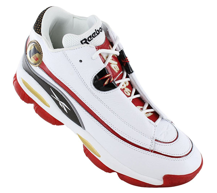 Reebok The Answer DMX - Allen Iverson - Chaussures de basket-ball pour hommes en cuir blanc GX6330