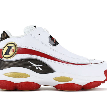 Reebok The Answer DMX - Allen Iverson - Chaussures de basket-ball pour hommes en cuir blanc GX6330