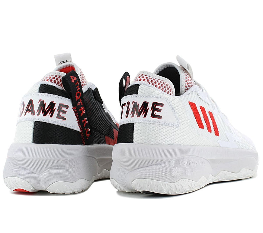 adidas Dame 8 - Damian Lillard - Dame Time - Scarpe da basket da uomo Sneakers Bianche GY0384
