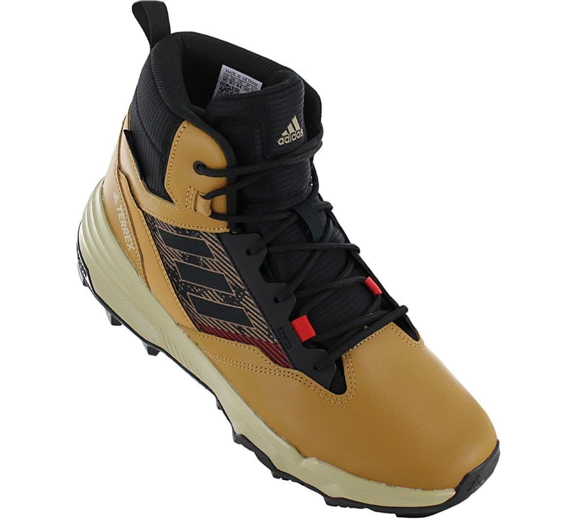 adidas TERREX Unity Leather Mid RAIN.RDY - Herren Wanderschuhe Braun GZ3970 - Brandstyle24