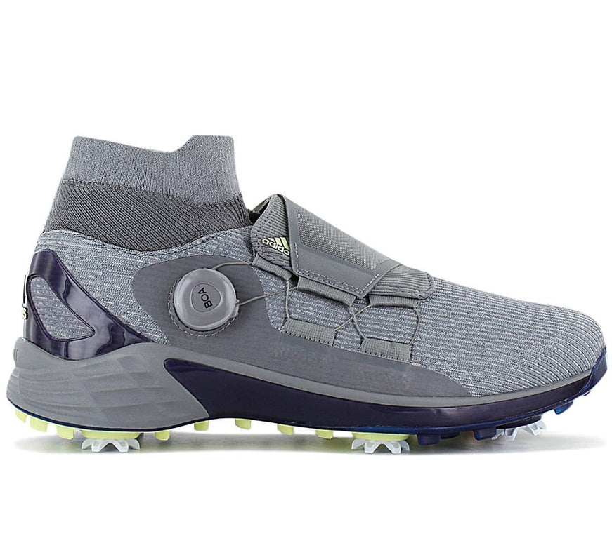 adidas Golf ZG21 Motion BOA - Waterproof - Men's Golf Shoes Gray GZ5277