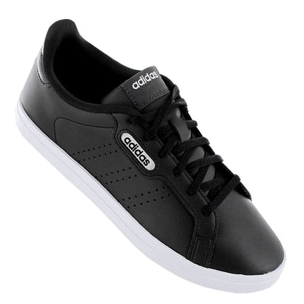 adidas Courtpoint Base Leather (W) - Damen Schuhe Leder Schwarz GZ5336