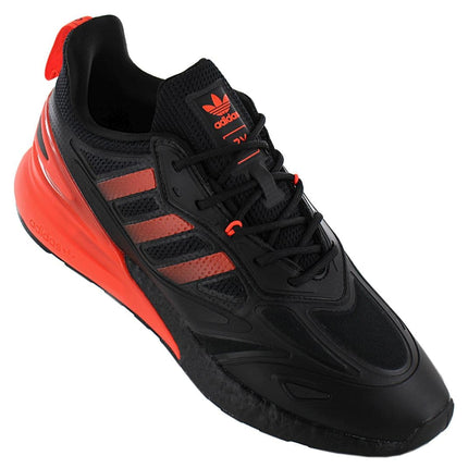 adidas Originals ZX 2K BOOST 2.0 - Men's Shoes Black-Red GZ7735