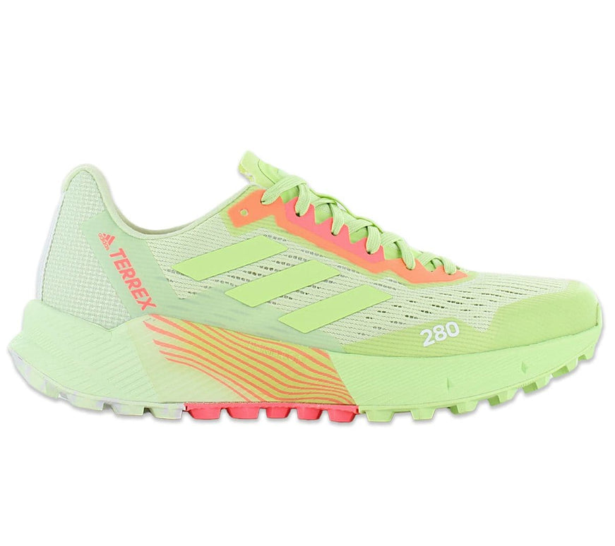 adidas TERREX Agravic Flow 2 W - Women's Trail Running Shoes Running Shoes Green H03191