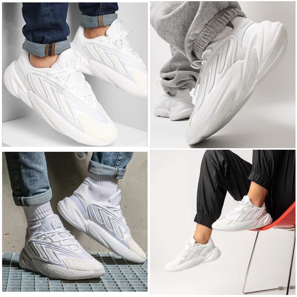 adidas Originals OZELIA - Herren Sneakers Retro Schuhe Weiß H04251 - Brandstyle24