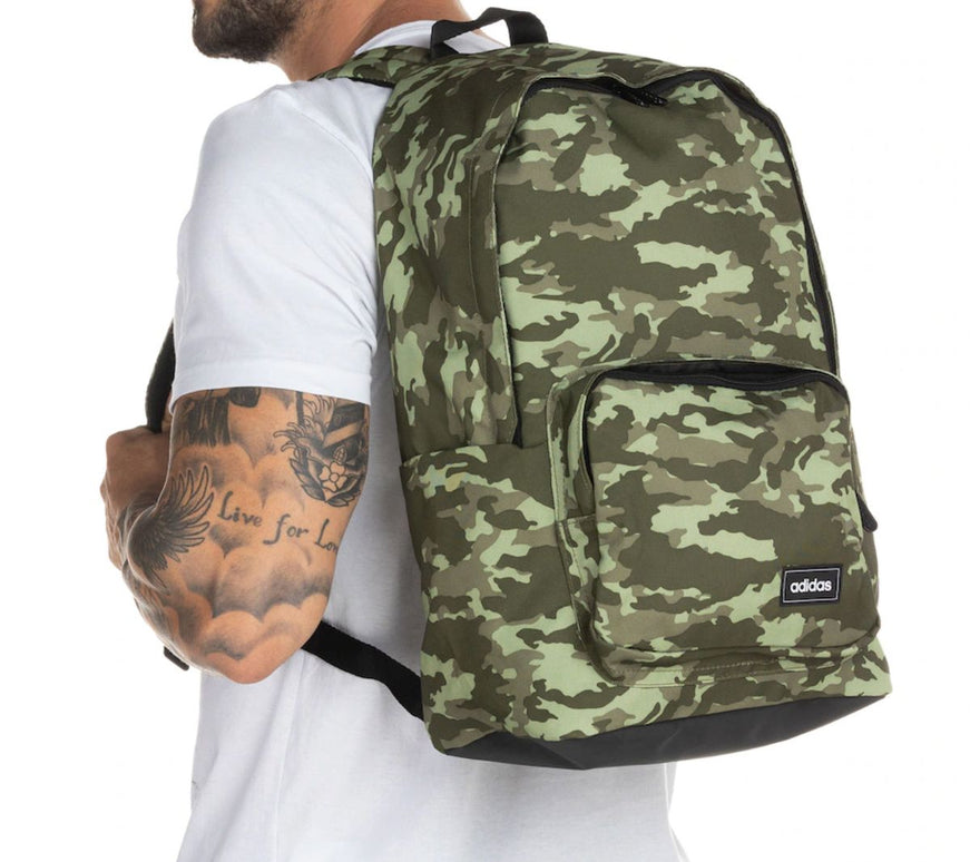 Mochila clásica de camuflaje adidas CLSC BP - Mochila camuflaje HI5965