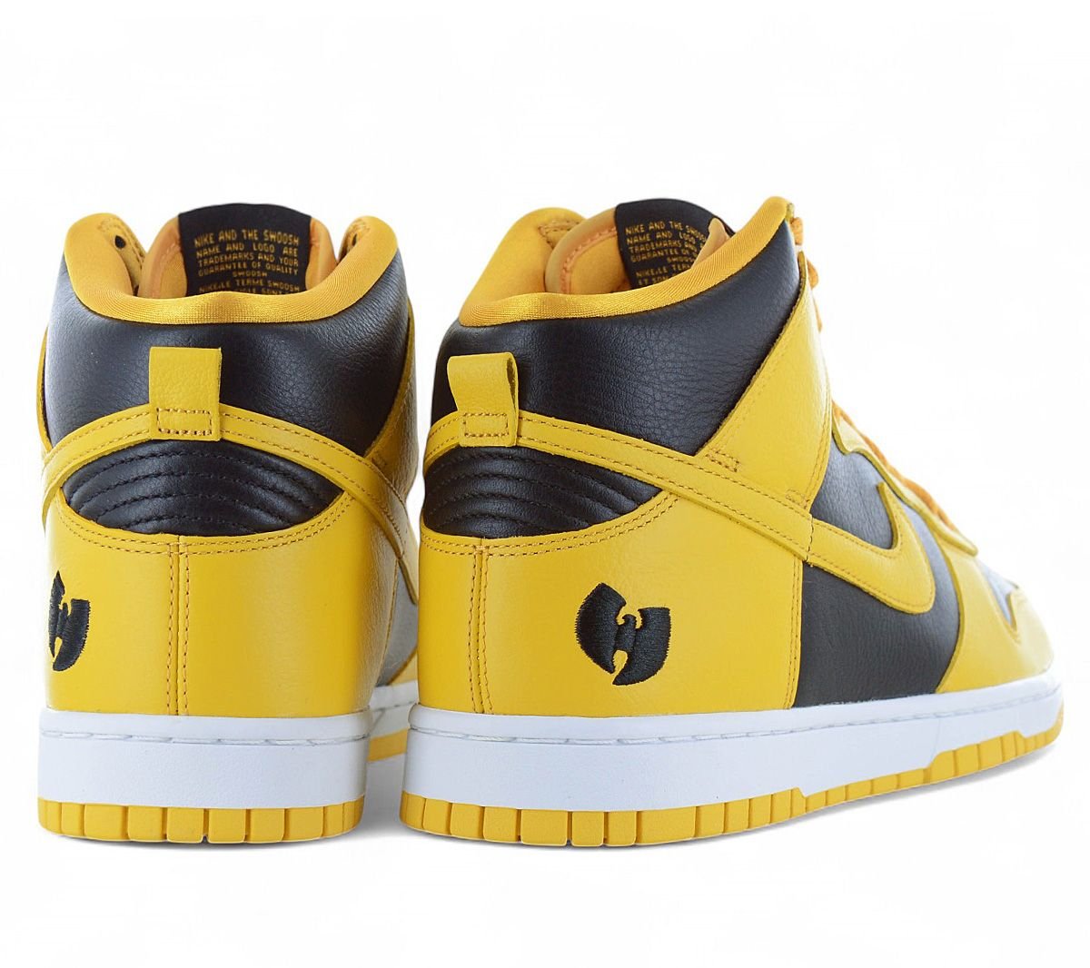 Nike x Wu - Tang Clan - Dunk High Retro - Herren Sneakers Premium Schuhe Gelb - Schwarz HJ4320 - 001 - Brandstyle24